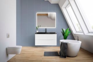 Зеркало BelBagno SPC-MAR-1000-800-LED-TCH-WARM с подогревом